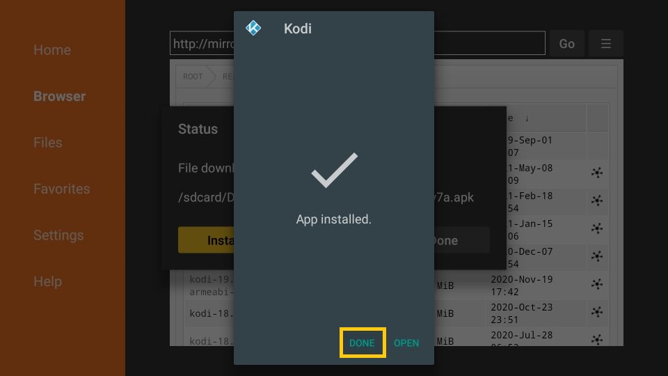 install Kodi on FireStick