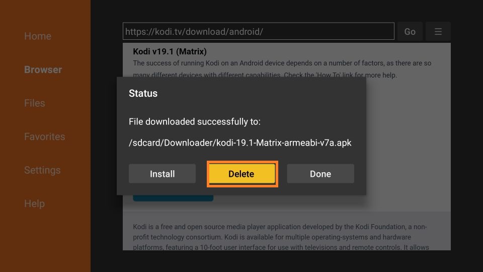 how to get Kodi on Amazon FireStick