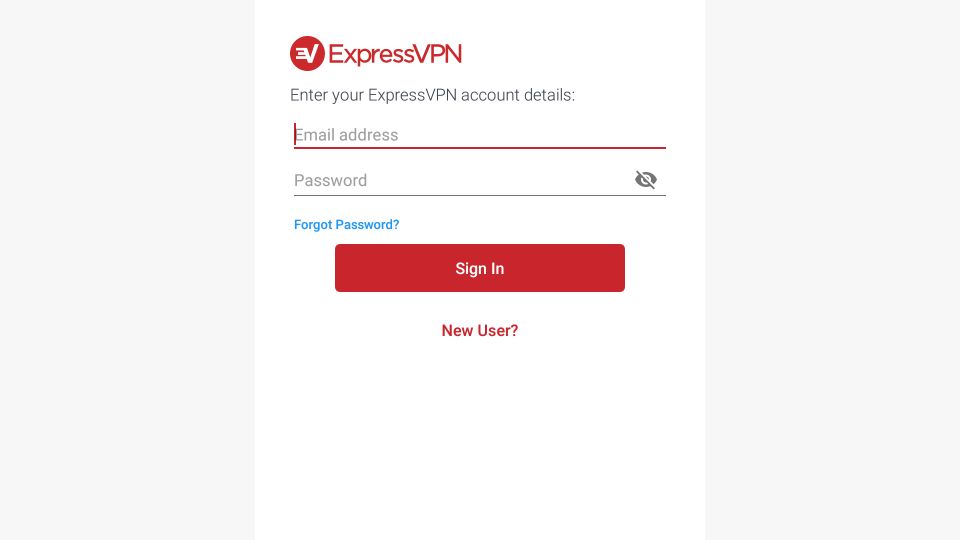 expressVPN Sign In