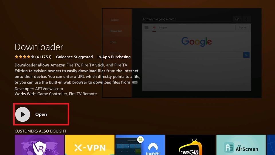how to install Downloader App on FireStick