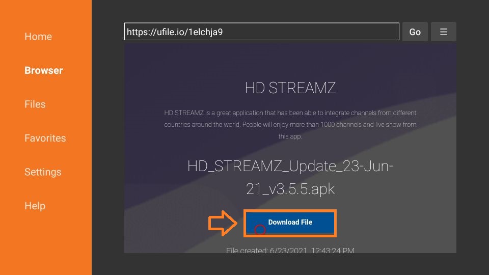 HD Streamz for FireStick
