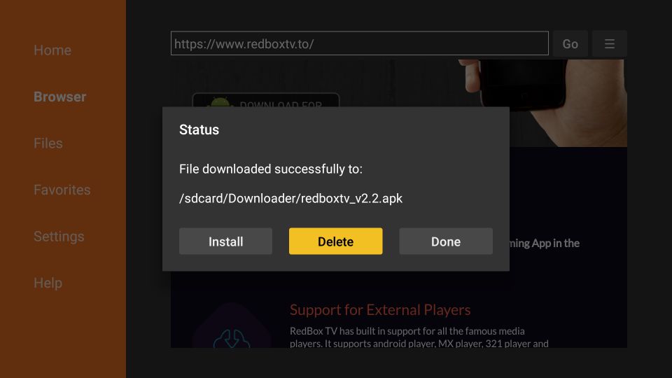 How To Install Redbox Tv On Firestick Android Tv Devices