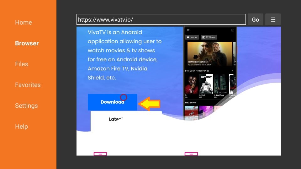 how to use Viva TV on FireStick