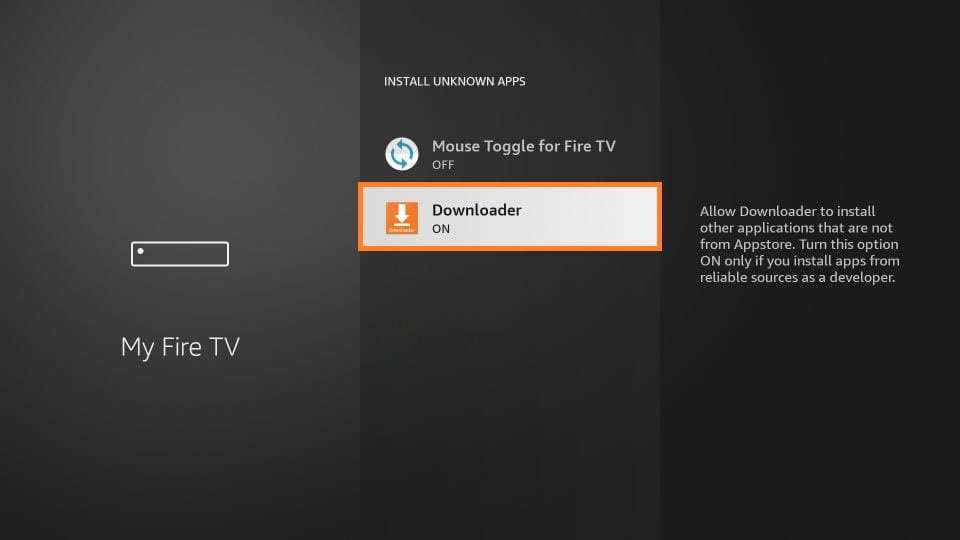 download Aptoide TV on FireStick