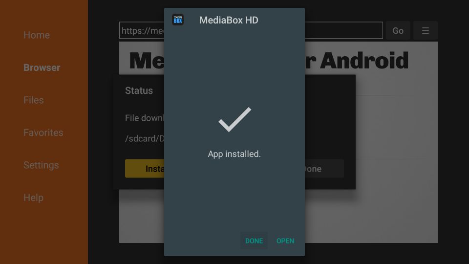 MediaBox HD FireStick 