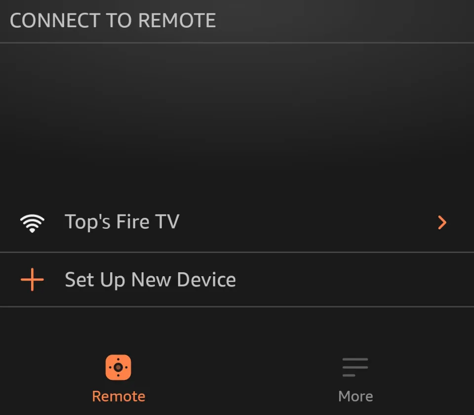 Use the Amazon Fire TV App