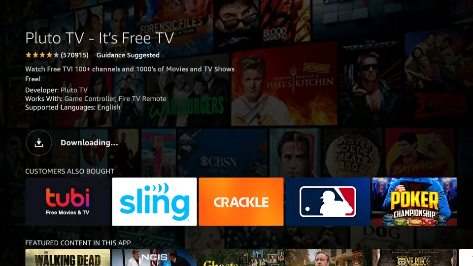 how to get Pluto TV on Amazon FireStick