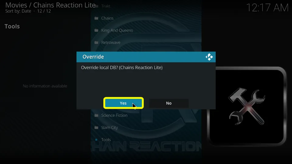 Chain Reaction Lite Kodi Addon download