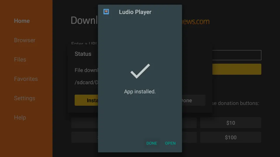 Get Ludio Player APK