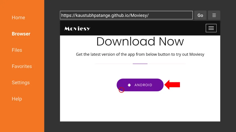 how to install Moviesy on FireStick