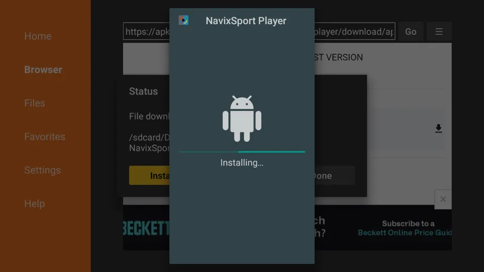 NavixSport FireStick 