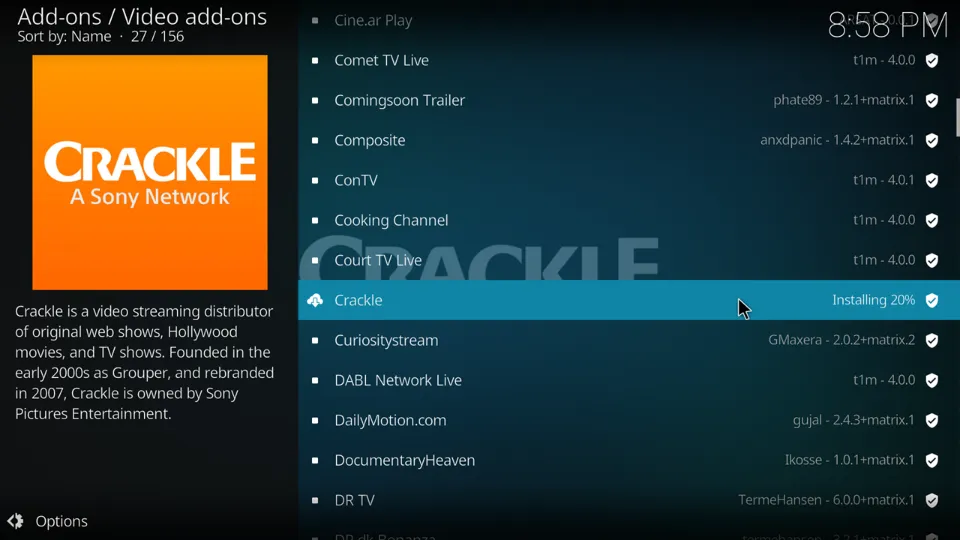 Install Kodi Addons from Official Repository